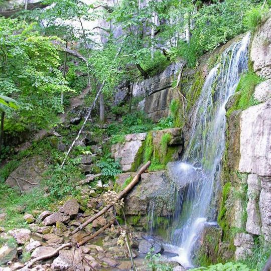Kuperlya waterfall
