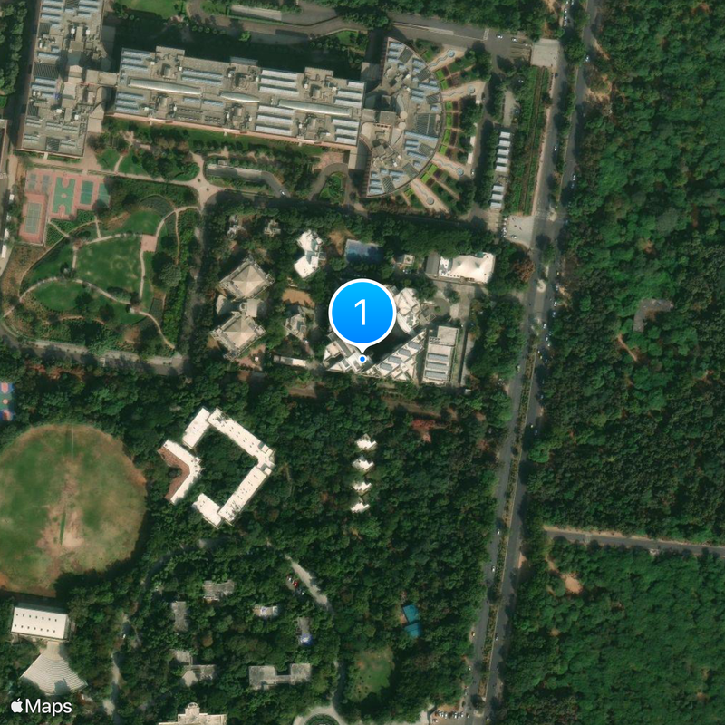 National Institute of Fashion Technology Map