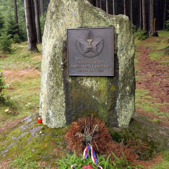 Partisan memorial on Fryšavský kopec