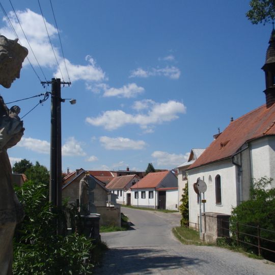 Bridge of Peroutka street over the Rokytka in Moravské Budějovice