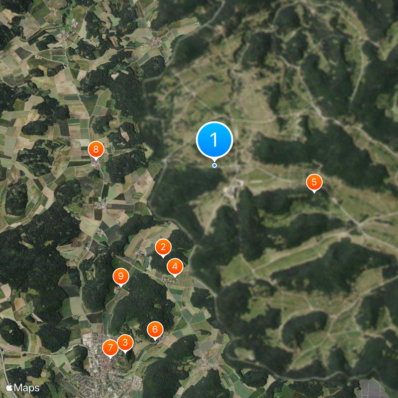 University of Ingolstadt Map