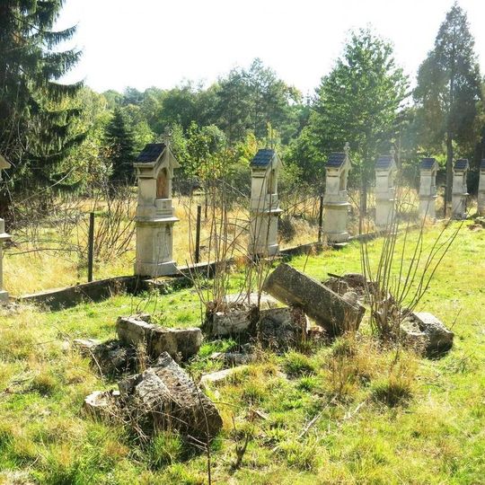 Kapličky Křížové cesty u kostela svatého Karla Boromejského ve Varnsdorfu