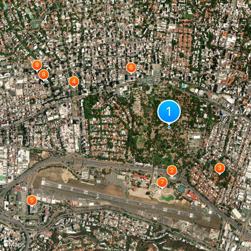 East Park of Caracas Mapa