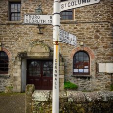 Finger Post At Junction With Station Road