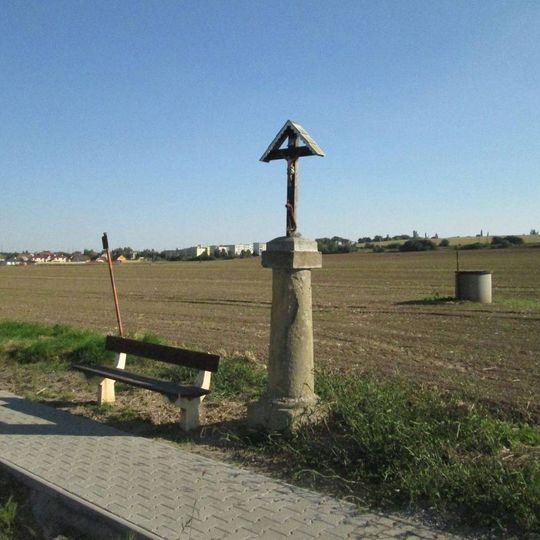 Kříž západně od Křimic