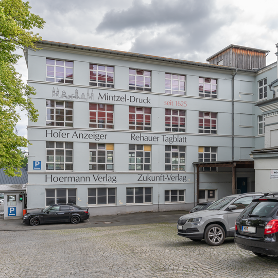 Druckerei Oberer Torplatz 1 in Hof
