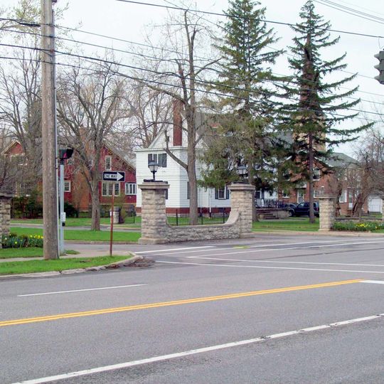 Entranceway at Main Street at High Park Boulevard