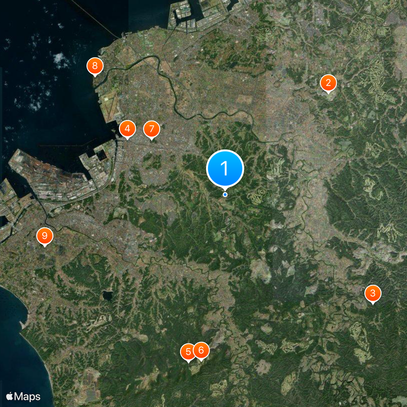 Gyosei International School Map