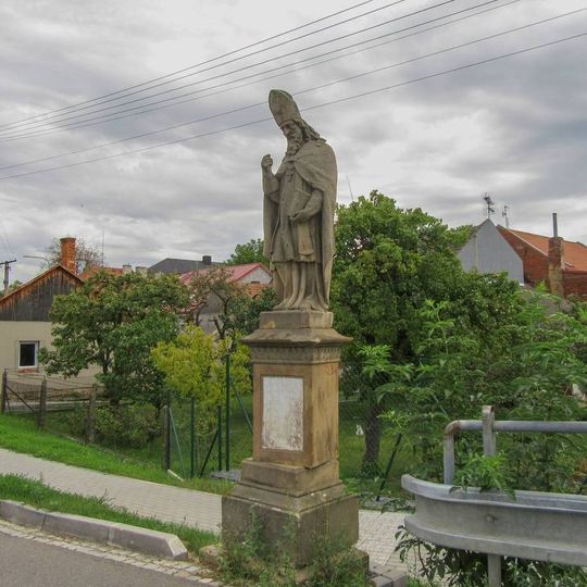 Socha svatého Františka Saleského v Bystročicích