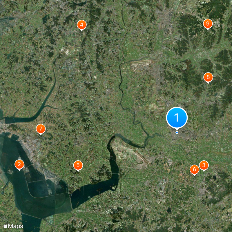 Pyeongtaek Map