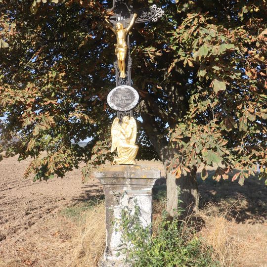 Kříž u silnice u Rokytnice nad Rokytnou