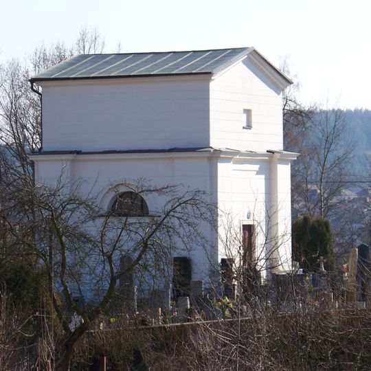 Cemetery chapel of Saint James the Greater in Zruč nad Sázavou