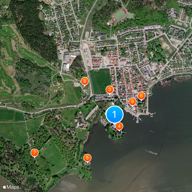 Gripsholm Castle Map