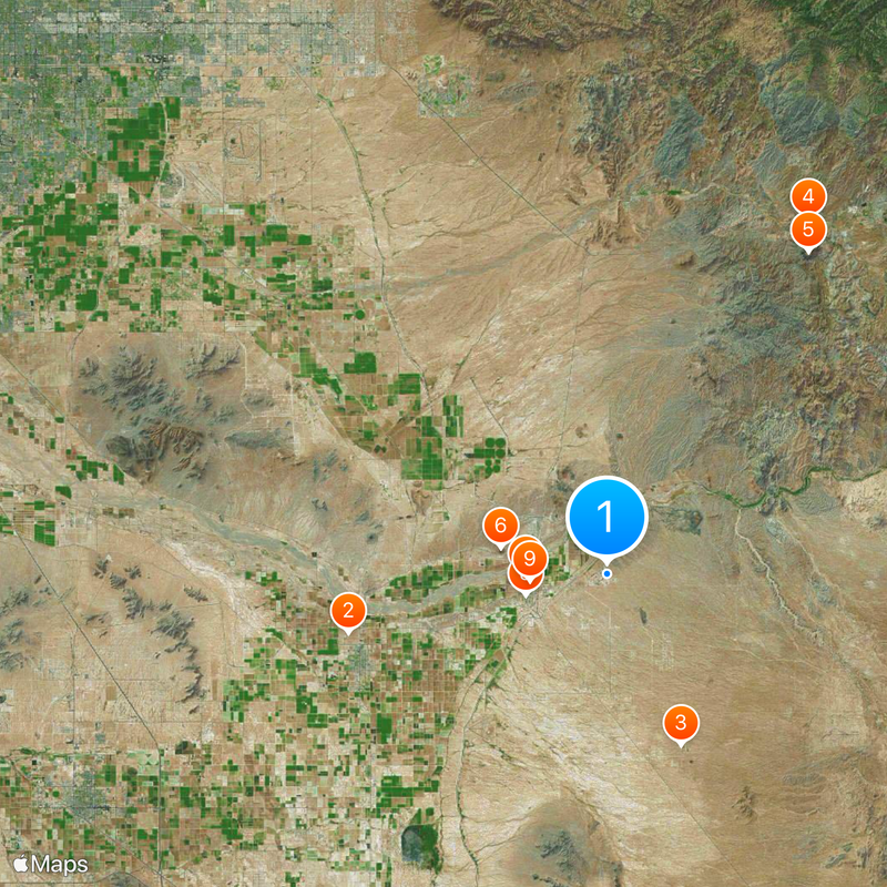Arizona State Prison Complex – Florence Map