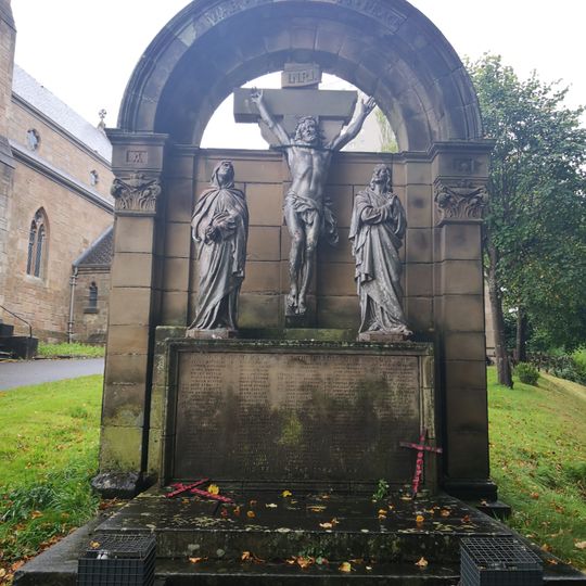 Shawhill Road, St Mary's Roman Catholic Church, War Memorial