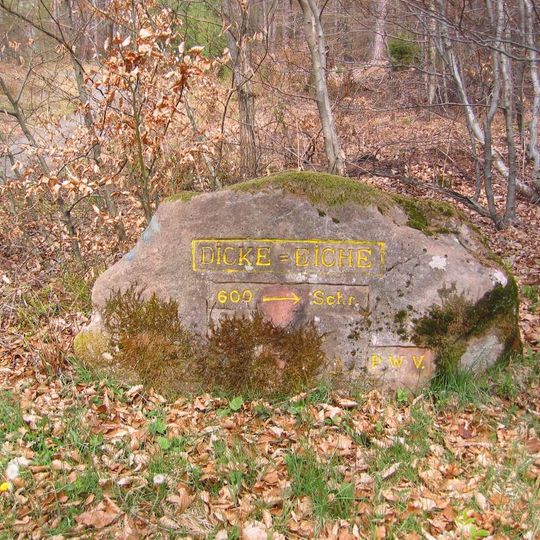 Ritterstein 118 "Dicke Eiche 600 Schr."