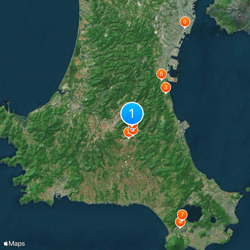 Chiran Map