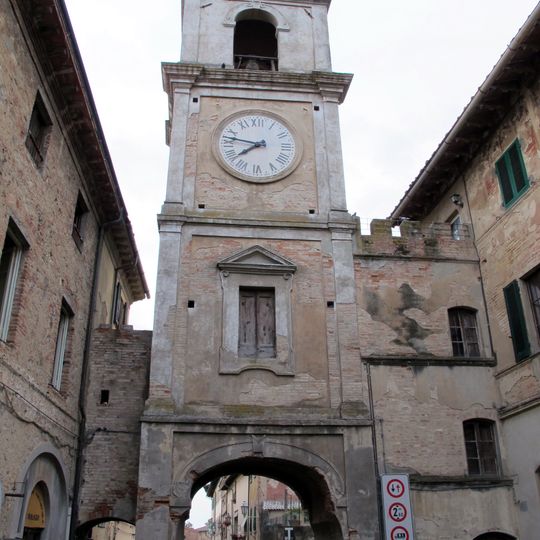 Torre civica dell'Orologio, Palaia