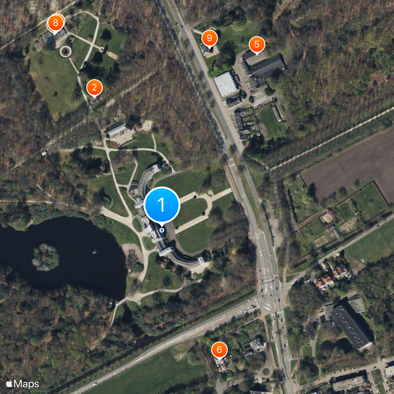 Soestdijk Palace Map