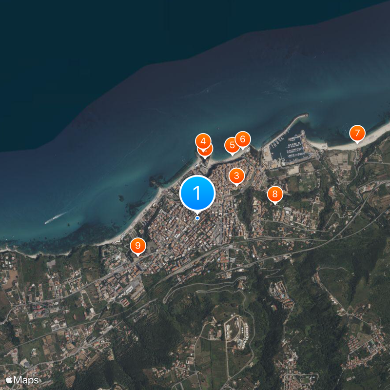 Tropea Map