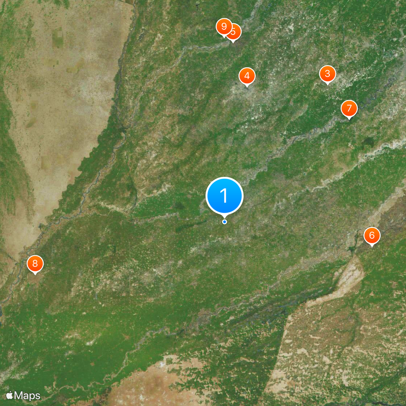 Sahiwal District Map
