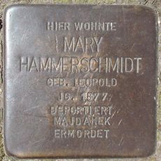 Stolperstein dedicated to Mary Hammerschmidt