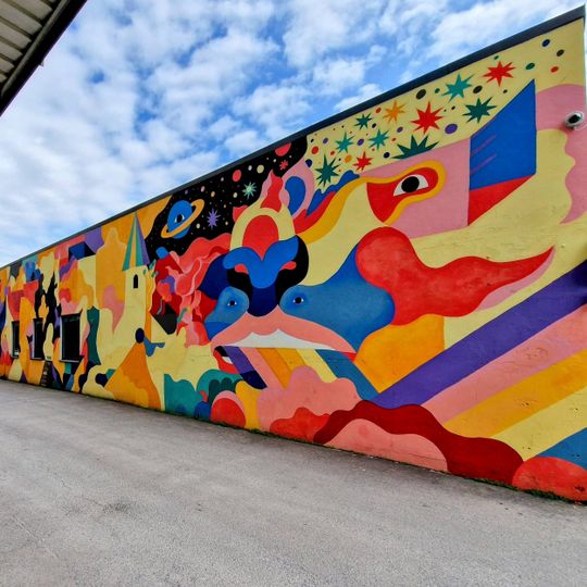 Mural, obra de arte