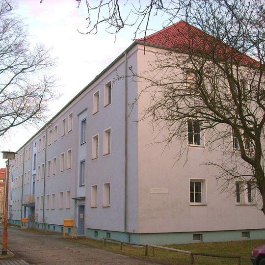 Mehrfamilienhaus der Wohnanlage Bahnhofsvorstadt Am Bahnhofsvorplatz 10a, 10b, 10c