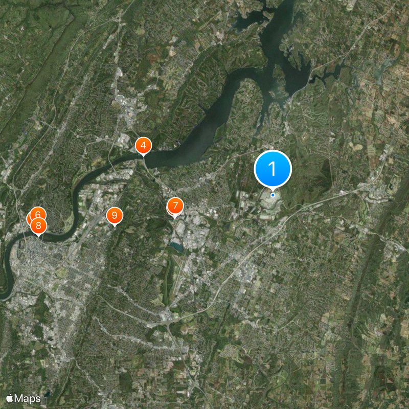 Volkswagen Chattanooga Assembly Plant Map
