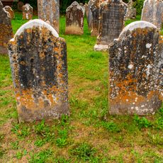 2 Headstones About 10 Metres North Of The Tower Of The Church Of St Andrew