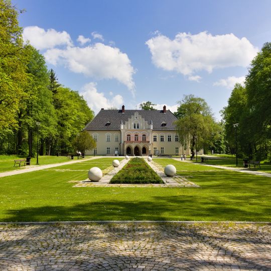 Manor park in Łodygowice