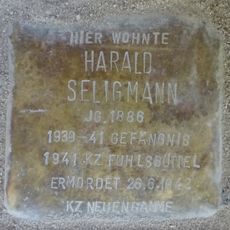 Stolperstein en memoria de Harald Seligmann