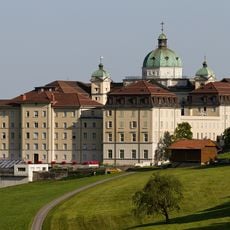 Congregation of the Sisters of the Holy Cross, total complex monastery with gardens, cemetery chapel and hermitage.