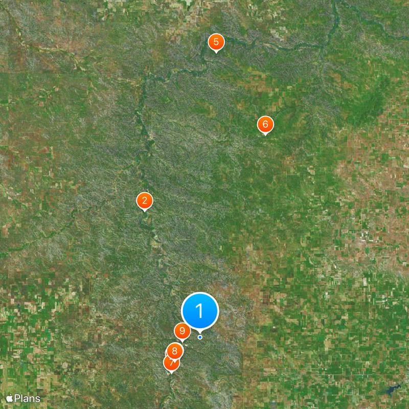 Parc national Theodore Roosevelt Carte