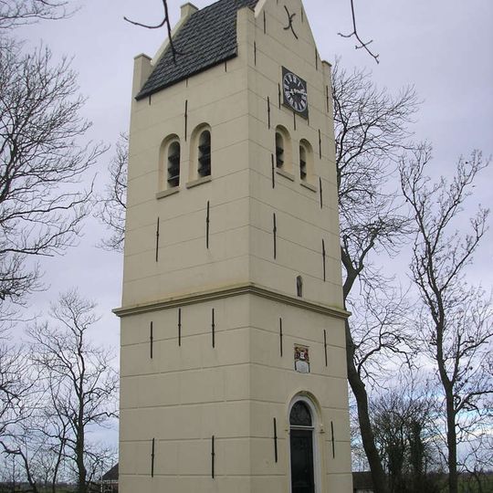 Church tower in Eagum