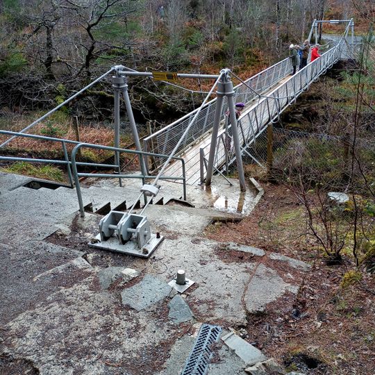 Corrieshalloch Gorge Suspension Footbridge