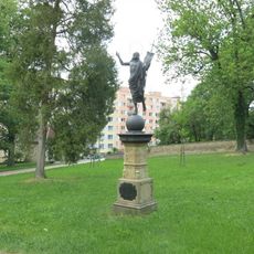 Socha Krista u kaple Proměnění Páně v Rychnově nad Kněžnou