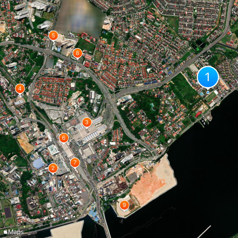 Foon Yew High School Map