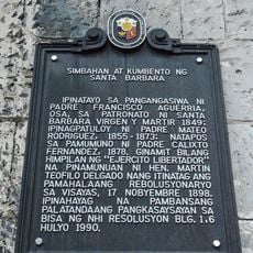 Church and Convent of Santa Barbara historical marker