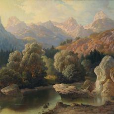 View of Mt Triglav from Bohinj