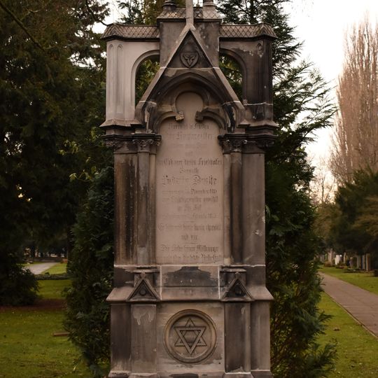 Gravestone for Ludwig Droste