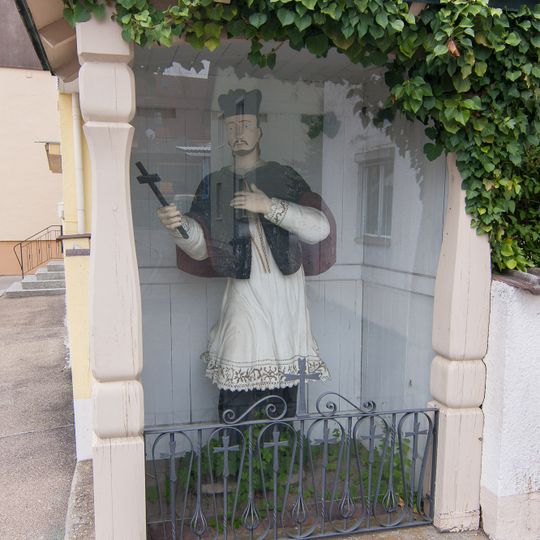 Holzfigur St Johann Nepomuk