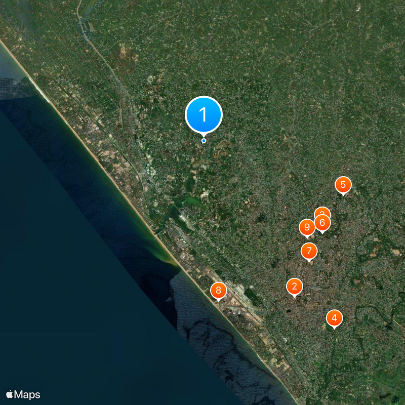 College of Engineering, Thiruvananthapuram Map