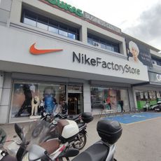 Nike statue in Ag. Ioannis Rentis
