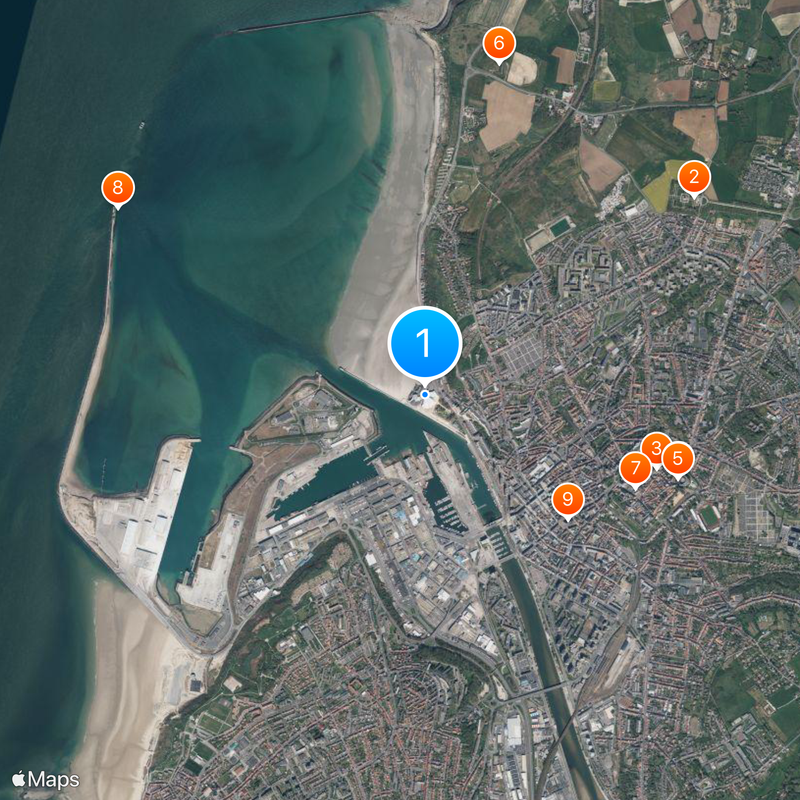 Nausicaà Centre National de la Mer Map