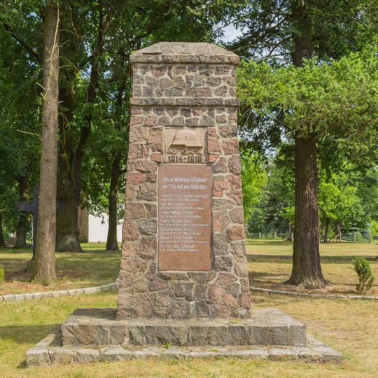 Kriegerdenkmal Wüstenhain