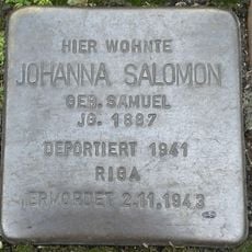 Stolperstein à la mémoire de Johanna Salomon