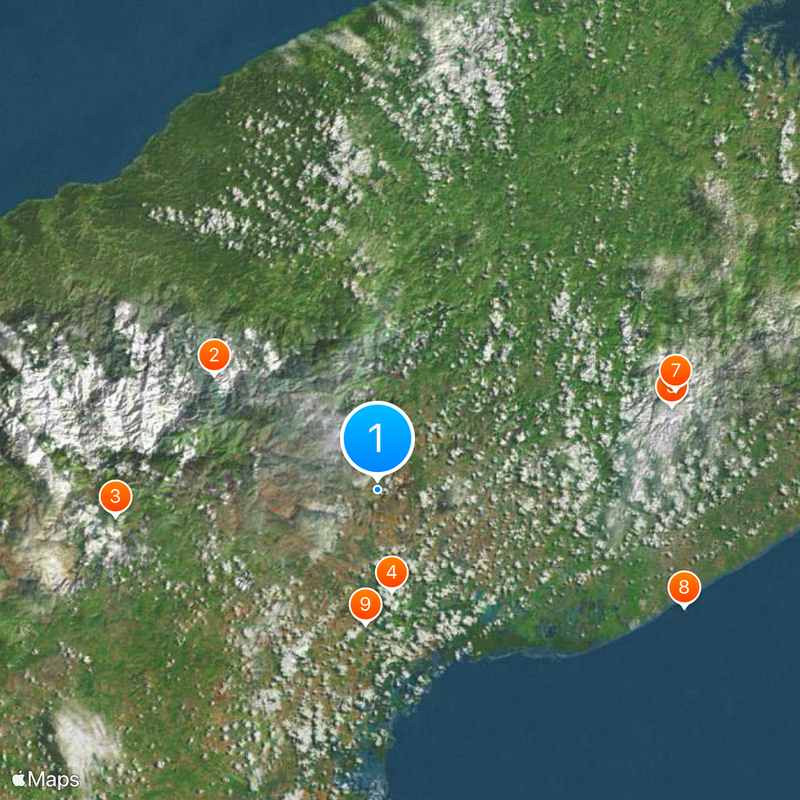 Provincia de Coclé Mapa