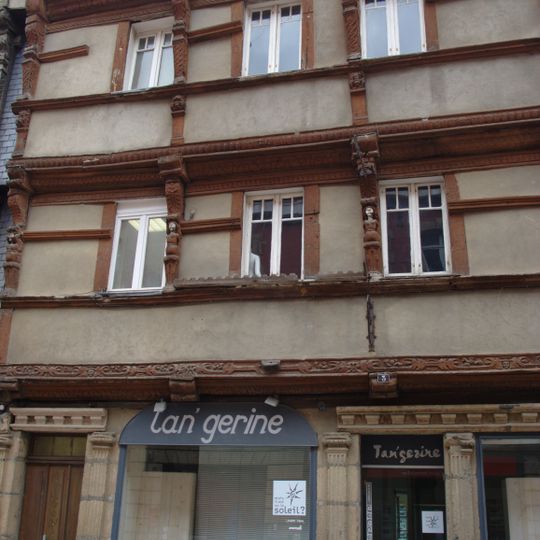 Immeuble, 3 rue Geoffroy-de-Pont-Blanc, Place du Général-Leclerc