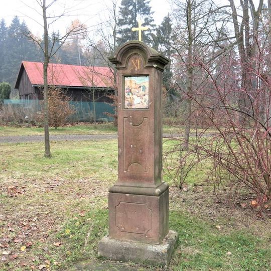 Kaplička XI. zastavení křížové cesty v Nové Pace